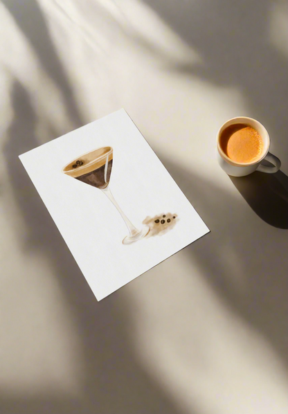 Espresso martini card