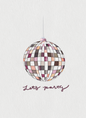 Let’s party disco card