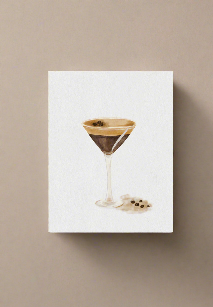 Espresso martini card