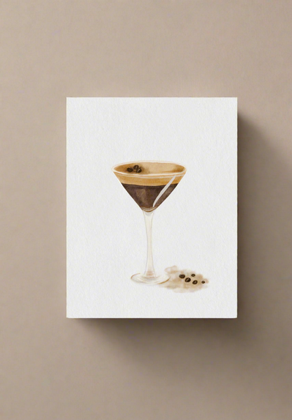 Espresso martini card